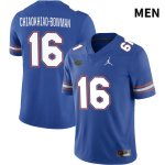 Men's Florida Gators #16 Thai Chiaokhiao-Bowman NCAA Jordan Brand Royal NIL 2022 Authentic Stitched College Football Jersey QPG8162BG